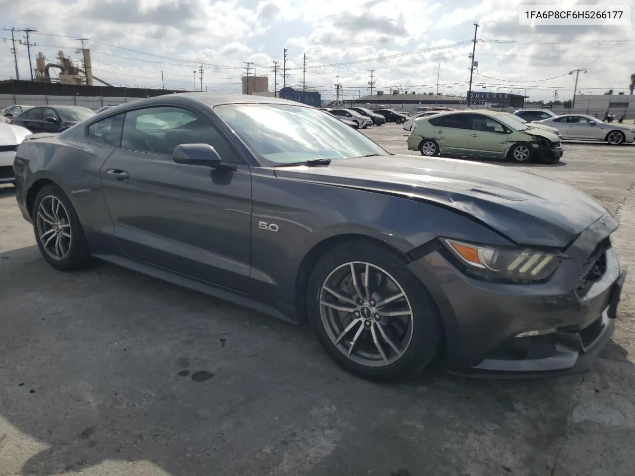 2017 Ford Mustang Gt VIN: 1FA6P8CF6H5266177 Lot: 78324784