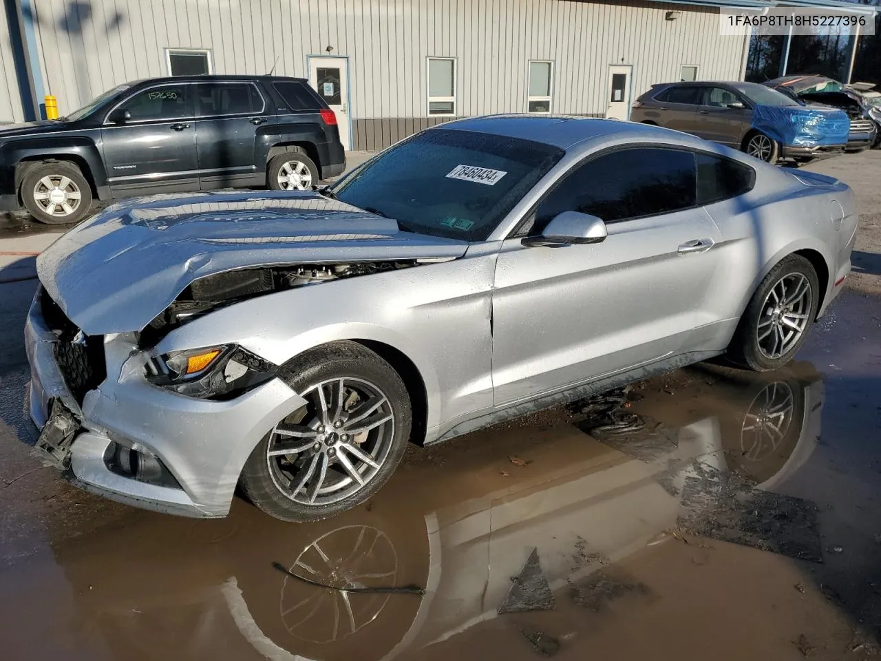 2017 Ford Mustang VIN: 1FA6P8TH8H5227396 Lot: 78460434