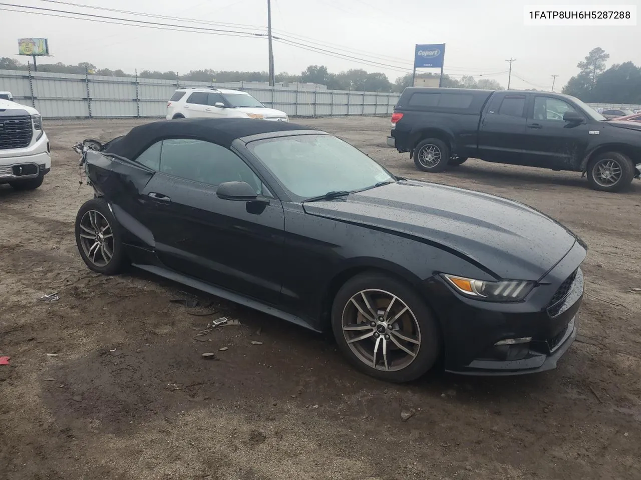 2017 Ford Mustang VIN: 1FATP8UH6H5287288 Lot: 78556204