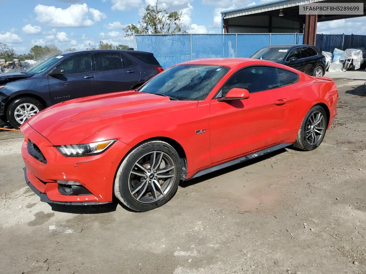 2017 Ford Mustang Gt VIN: 1FA6P8CF8H5289699 Lot: 78955084