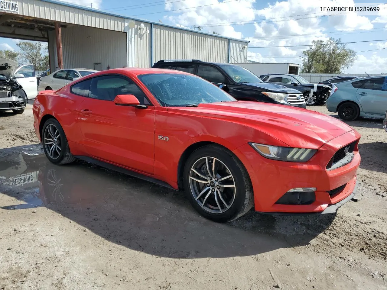 2017 Ford Mustang Gt VIN: 1FA6P8CF8H5289699 Lot: 78955084