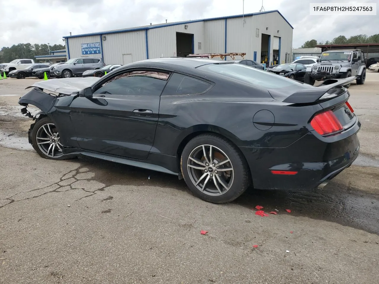 2017 Ford Mustang VIN: 1FA6P8TH2H5247563 Lot: 79030724