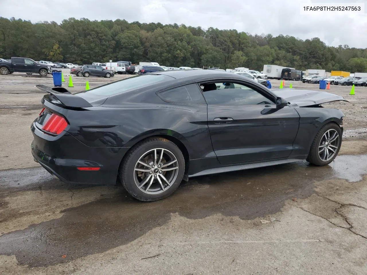 2017 Ford Mustang VIN: 1FA6P8TH2H5247563 Lot: 79030724