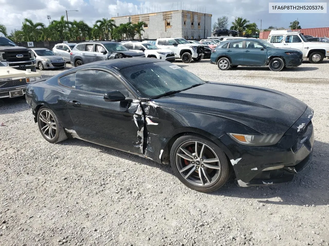 2017 Ford Mustang VIN: 1FA6P8TH2H5205376 Lot: 79048974