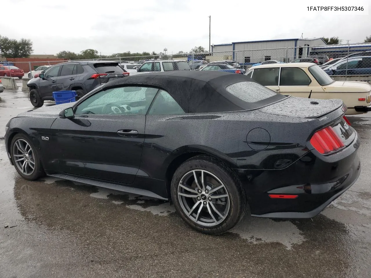 2017 Ford Mustang Gt VIN: 1FATP8FF3H5307346 Lot: 79337214