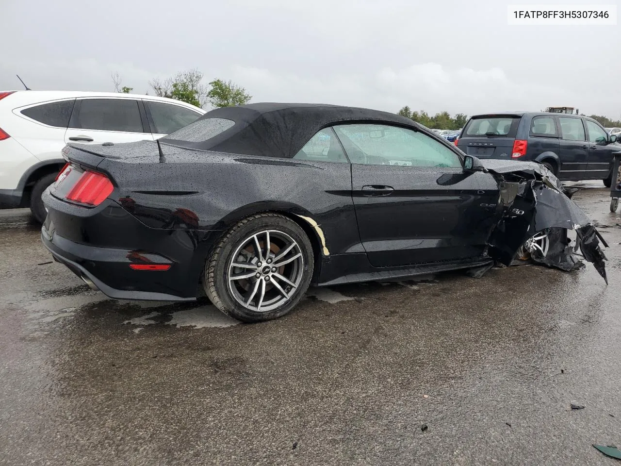 2017 Ford Mustang Gt VIN: 1FATP8FF3H5307346 Lot: 79337214