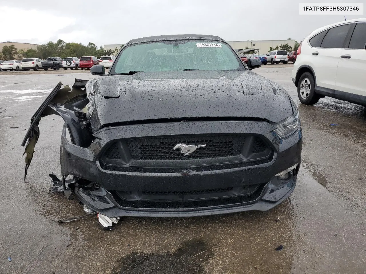 2017 Ford Mustang Gt VIN: 1FATP8FF3H5307346 Lot: 79337214