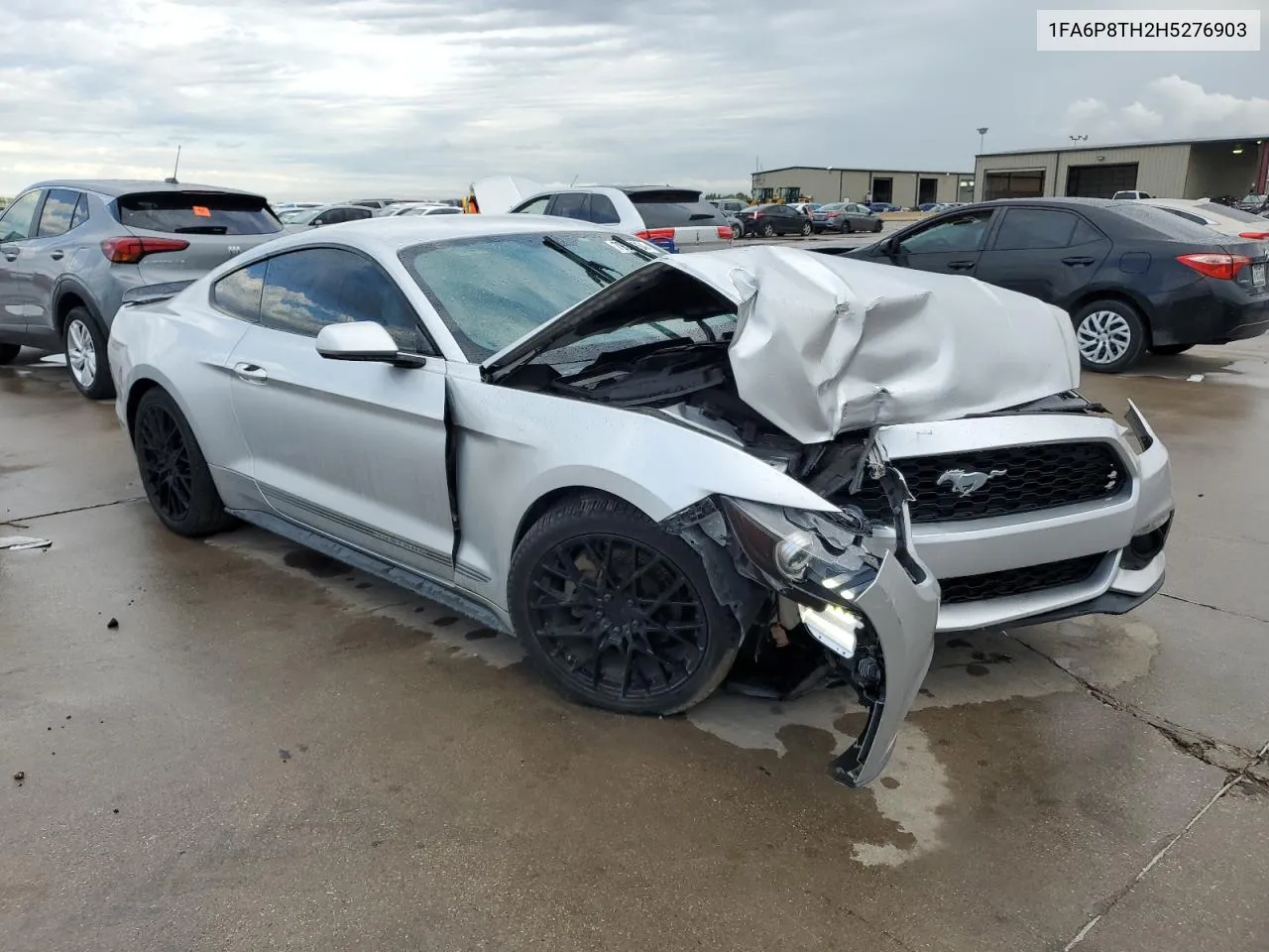 2017 Ford Mustang VIN: 1FA6P8TH2H5276903 Lot: 79362264