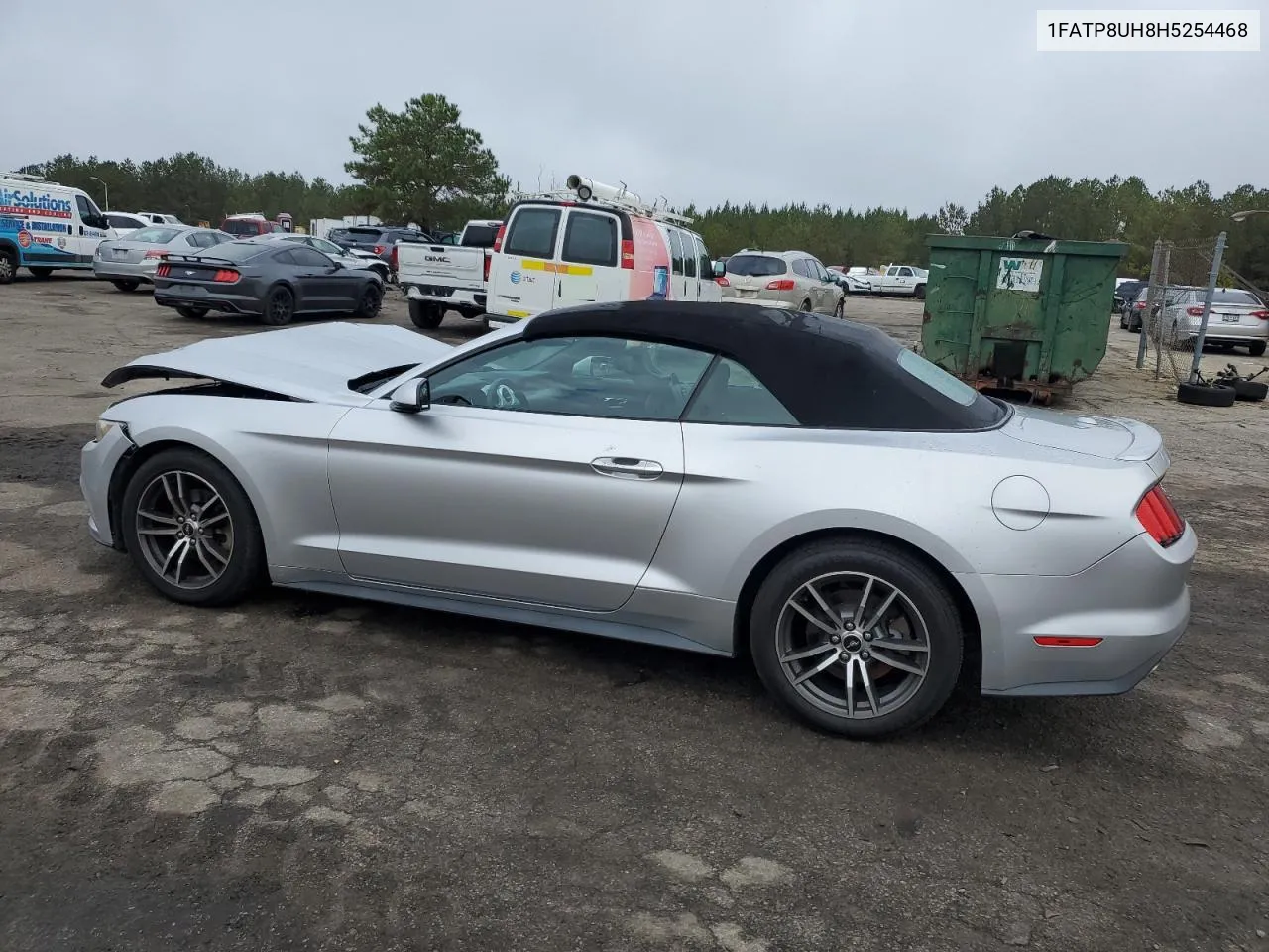 2017 Ford Mustang VIN: 1FATP8UH8H5254468 Lot: 79456874