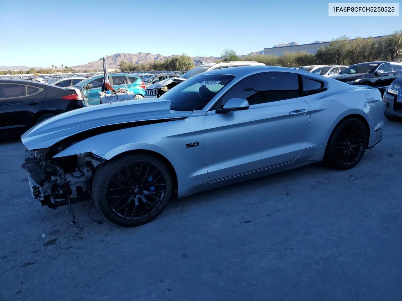 2017 Ford Mustang Gt VIN: 1FA6P8CF0H5250525 Lot: 79542924