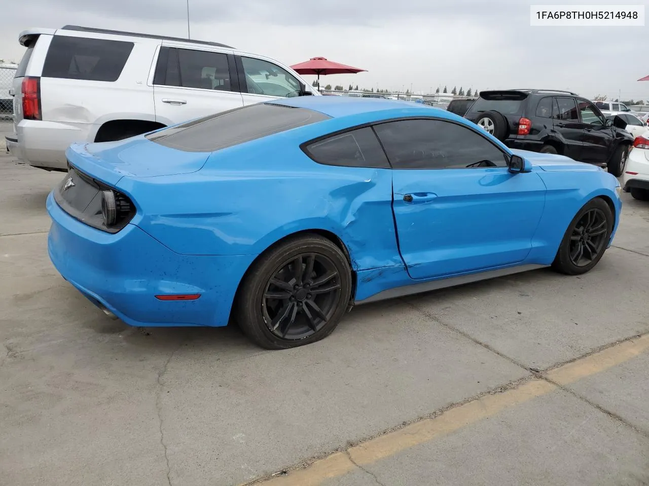 2017 Ford Mustang VIN: 1FA6P8TH0H5214948 Lot: 79566434