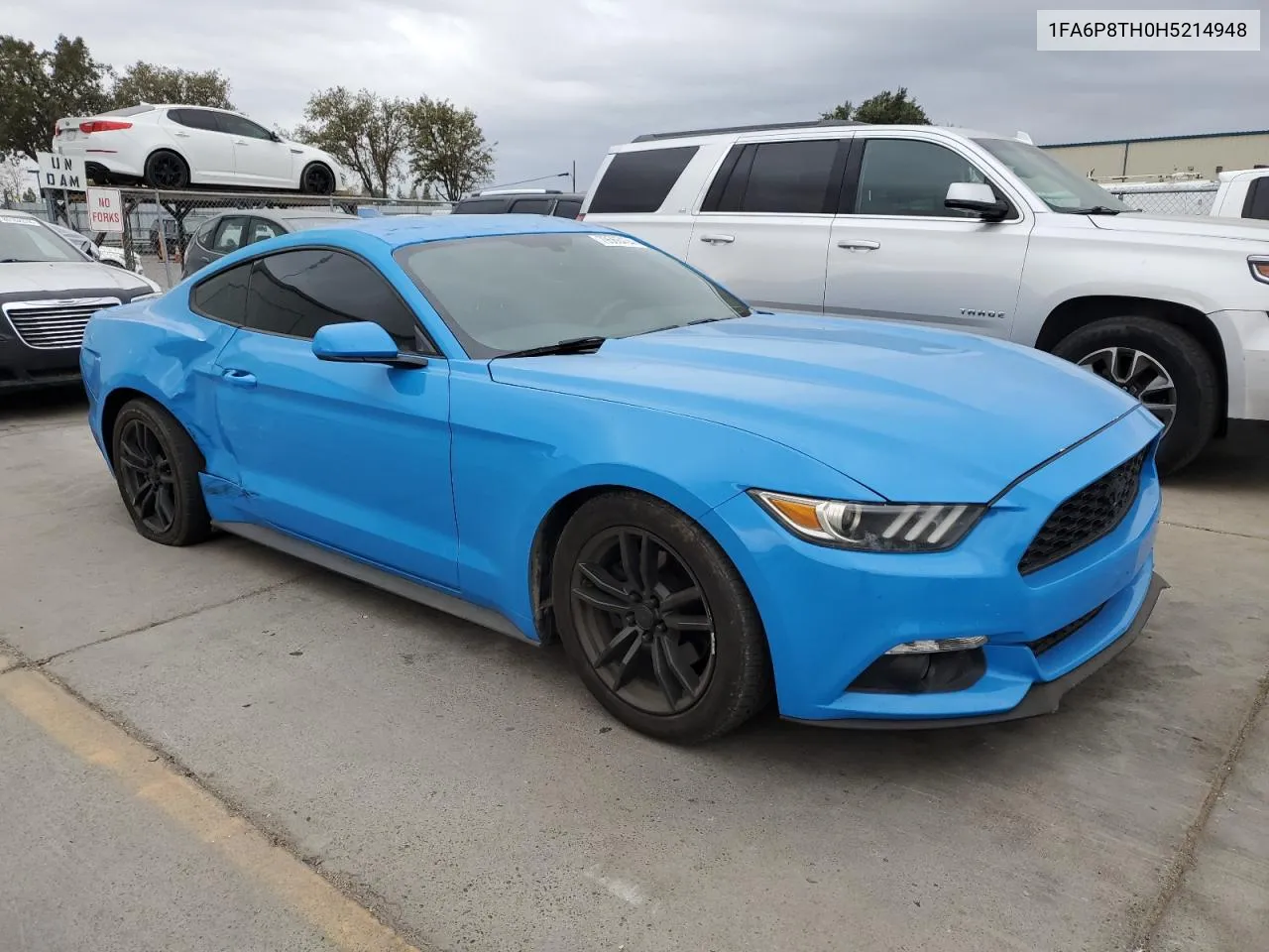 2017 Ford Mustang VIN: 1FA6P8TH0H5214948 Lot: 79566434