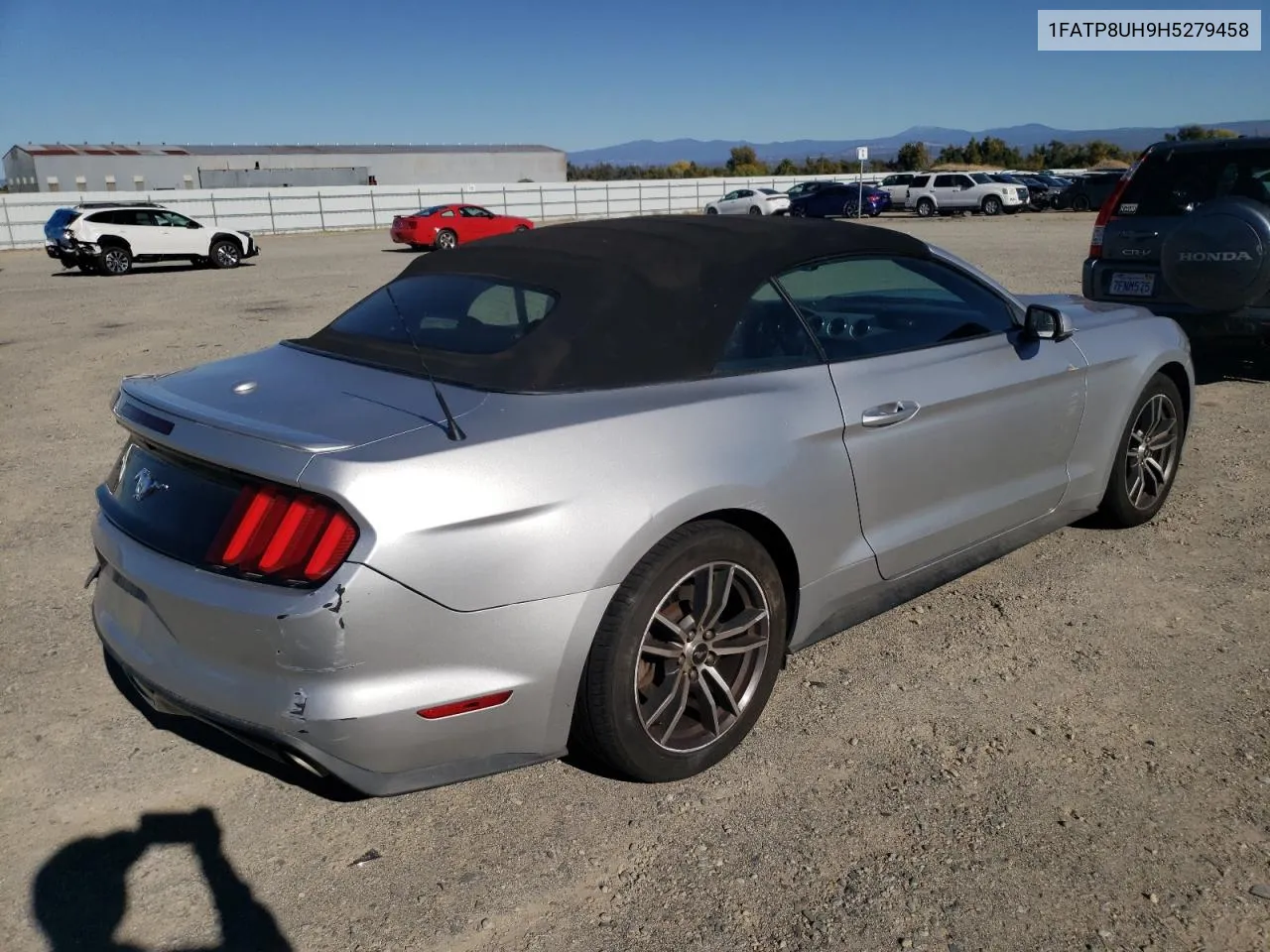 2017 Ford Mustang VIN: 1FATP8UH9H5279458 Lot: 79567004