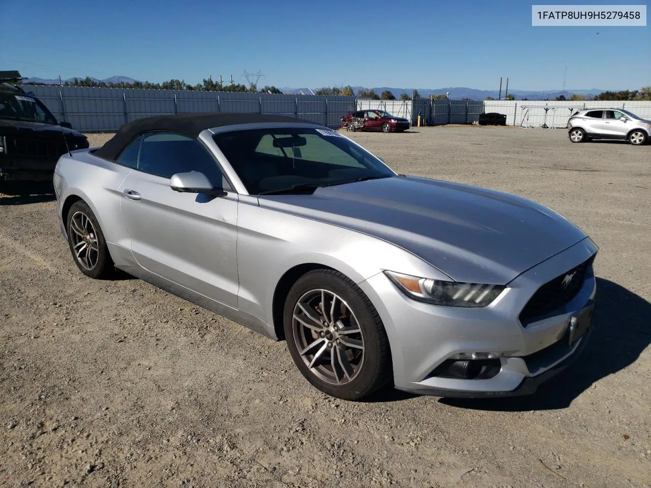 2017 Ford Mustang VIN: 1FATP8UH9H5279458 Lot: 79567004