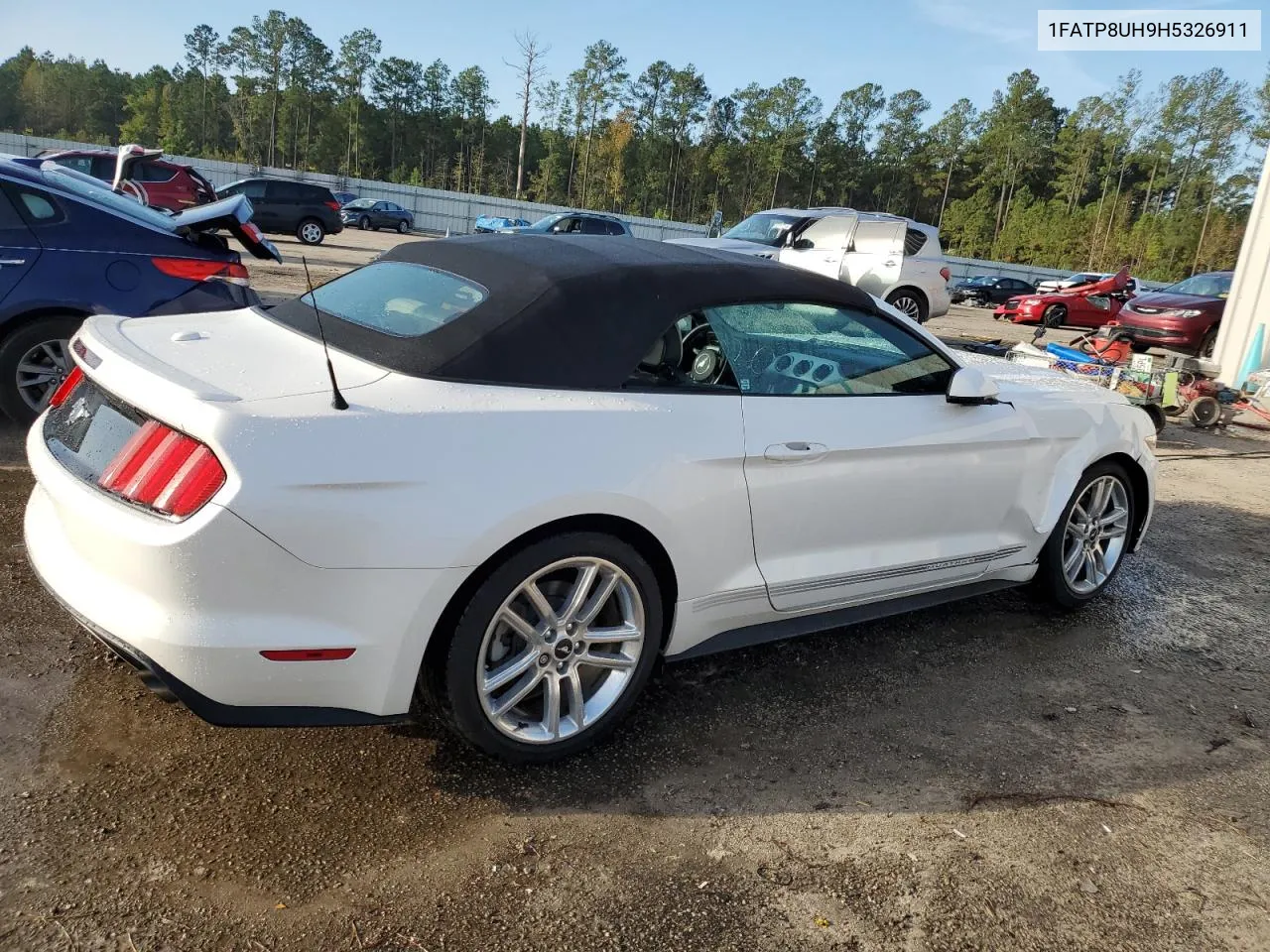 2017 Ford Mustang VIN: 1FATP8UH9H5326911 Lot: 79662944