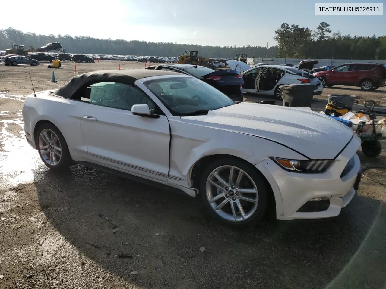 2017 Ford Mustang VIN: 1FATP8UH9H5326911 Lot: 79662944