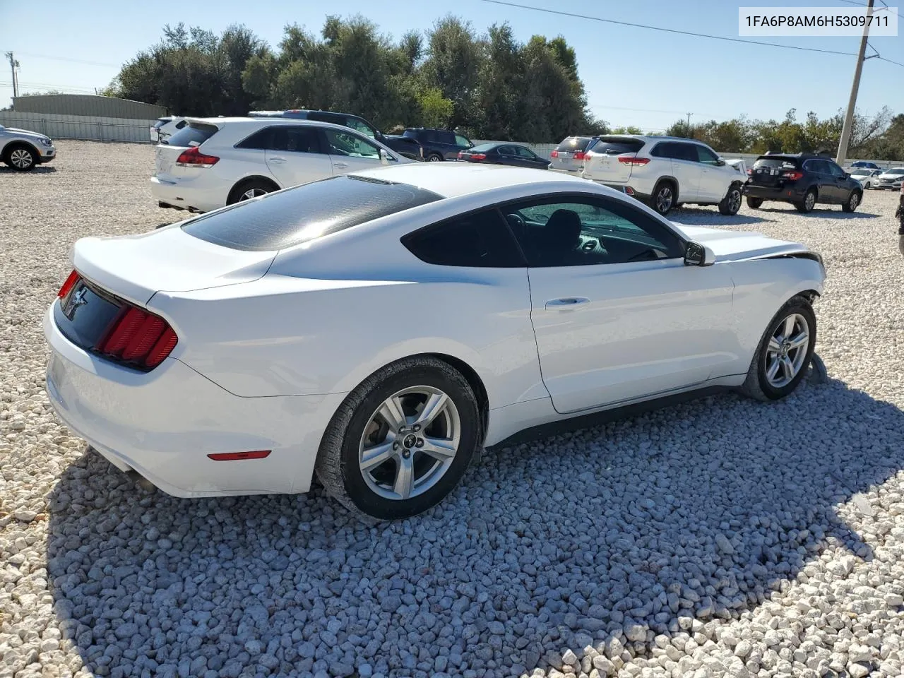 2017 Ford Mustang VIN: 1FA6P8AM6H5309711 Lot: 79714094