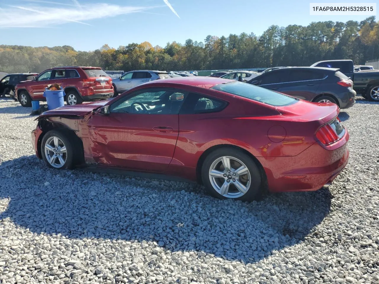 2017 Ford Mustang VIN: 1FA6P8AM2H5328515 Lot: 79736874