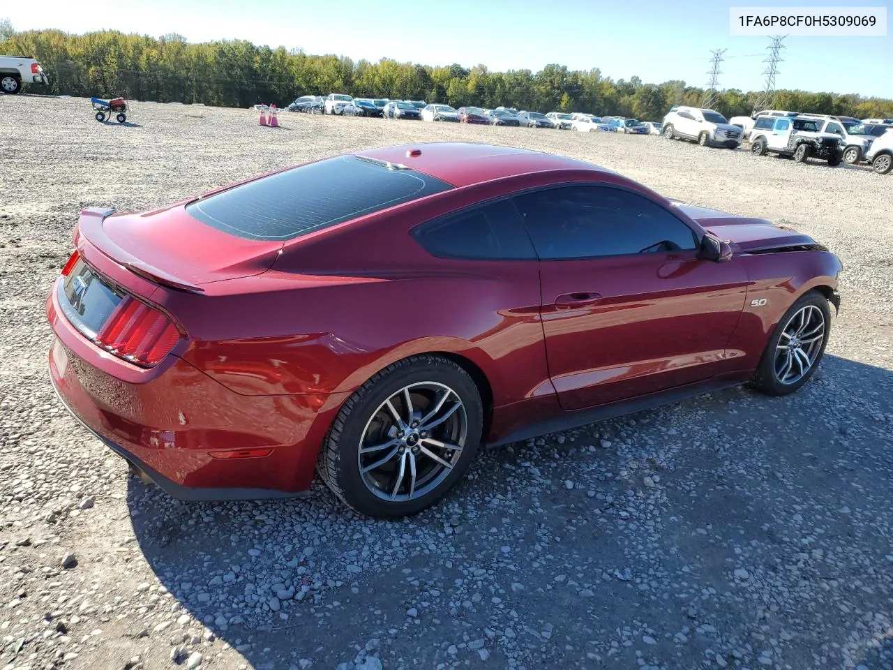 2017 Ford Mustang Gt VIN: 1FA6P8CF0H5309069 Lot: 80030364