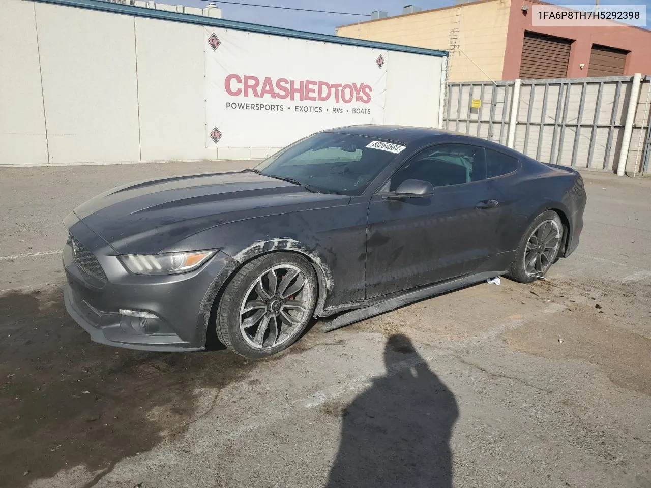 2017 Ford Mustang VIN: 1FA6P8TH7H5292398 Lot: 80264584