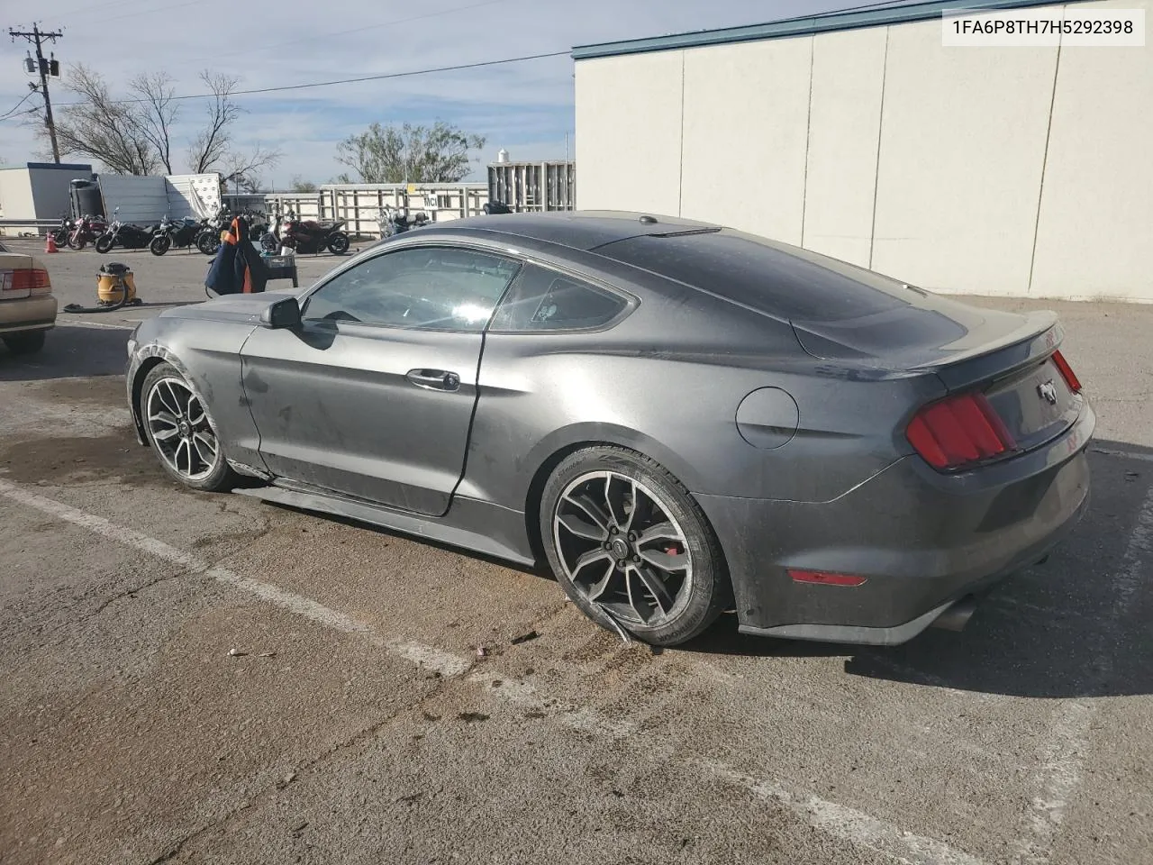 2017 Ford Mustang VIN: 1FA6P8TH7H5292398 Lot: 80264584