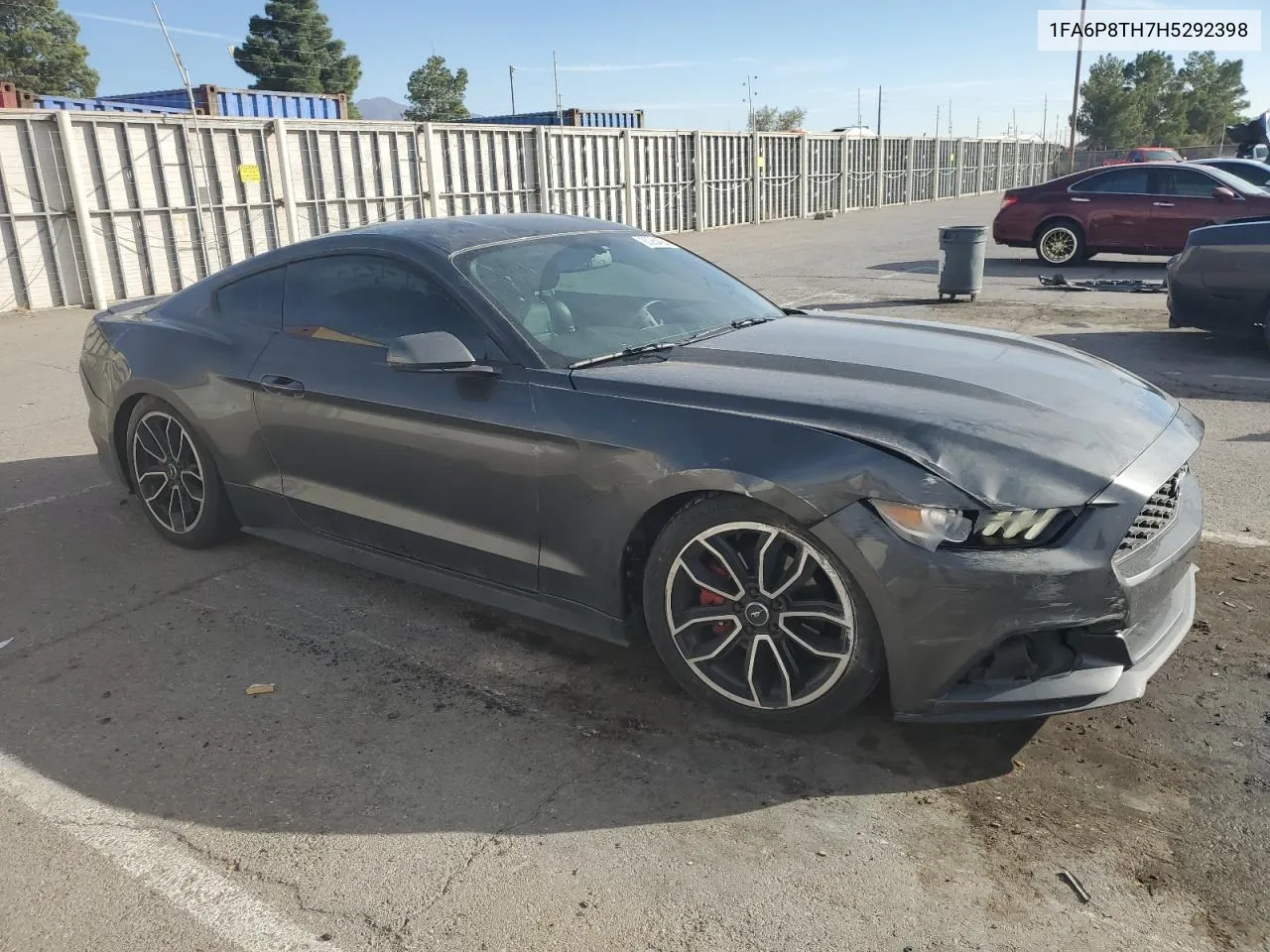 2017 Ford Mustang VIN: 1FA6P8TH7H5292398 Lot: 80264584