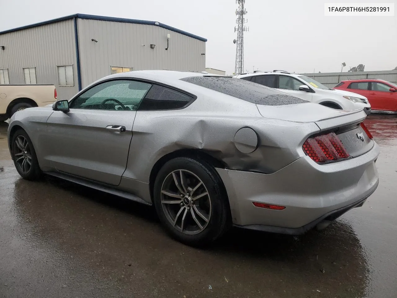 2017 Ford Mustang VIN: 1FA6P8TH6H5281991 Lot: 80304804