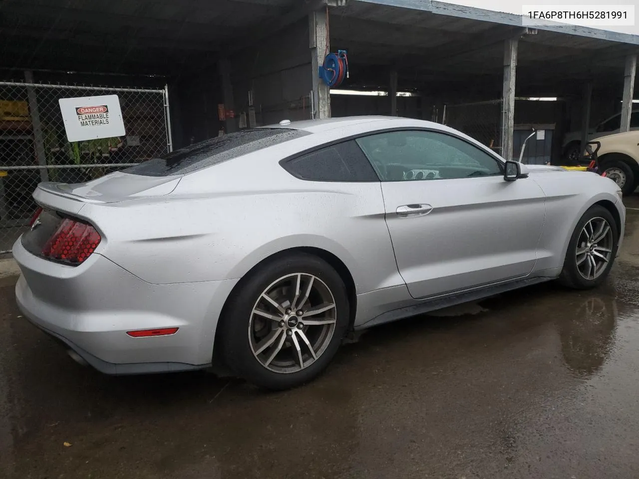 2017 Ford Mustang VIN: 1FA6P8TH6H5281991 Lot: 80304804