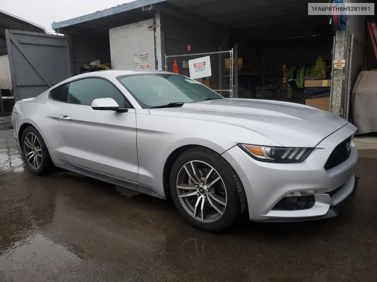 2017 Ford Mustang VIN: 1FA6P8TH6H5281991 Lot: 80304804