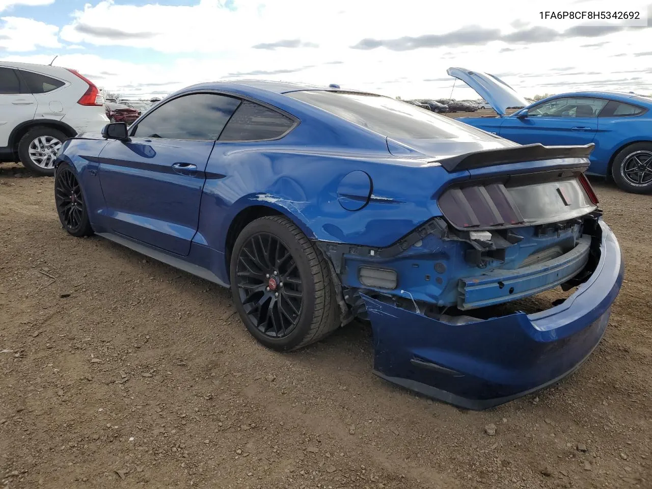 2017 Ford Mustang Gt VIN: 1FA6P8CF8H5342692 Lot: 80435304