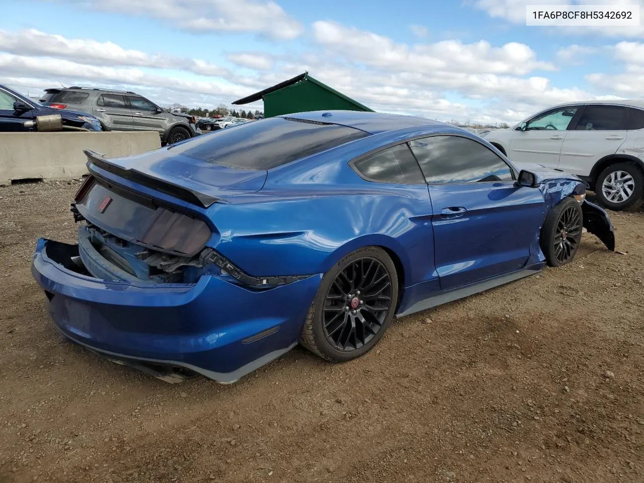 2017 Ford Mustang Gt VIN: 1FA6P8CF8H5342692 Lot: 80435304