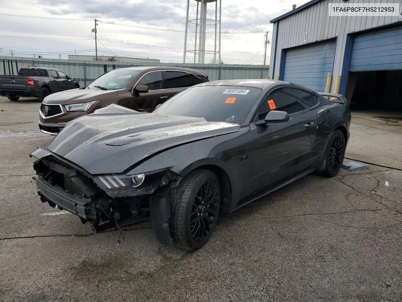 2017 Ford Mustang Gt VIN: 1FA6P8CF7H5212953 Lot: 80501594