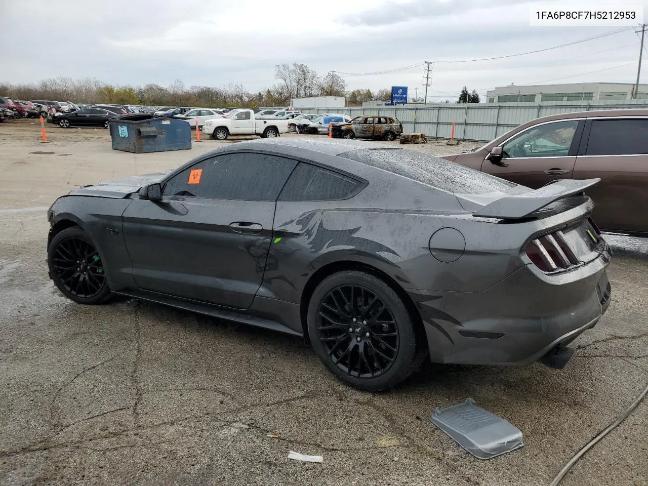 2017 Ford Mustang Gt VIN: 1FA6P8CF7H5212953 Lot: 80501594