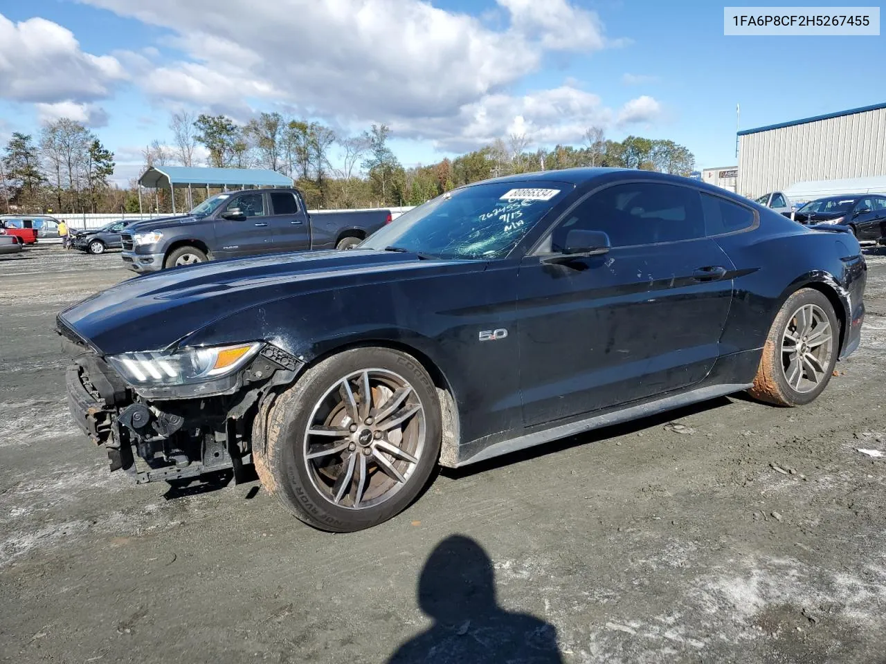 1FA6P8CF2H5267455 2017 Ford Mustang Gt