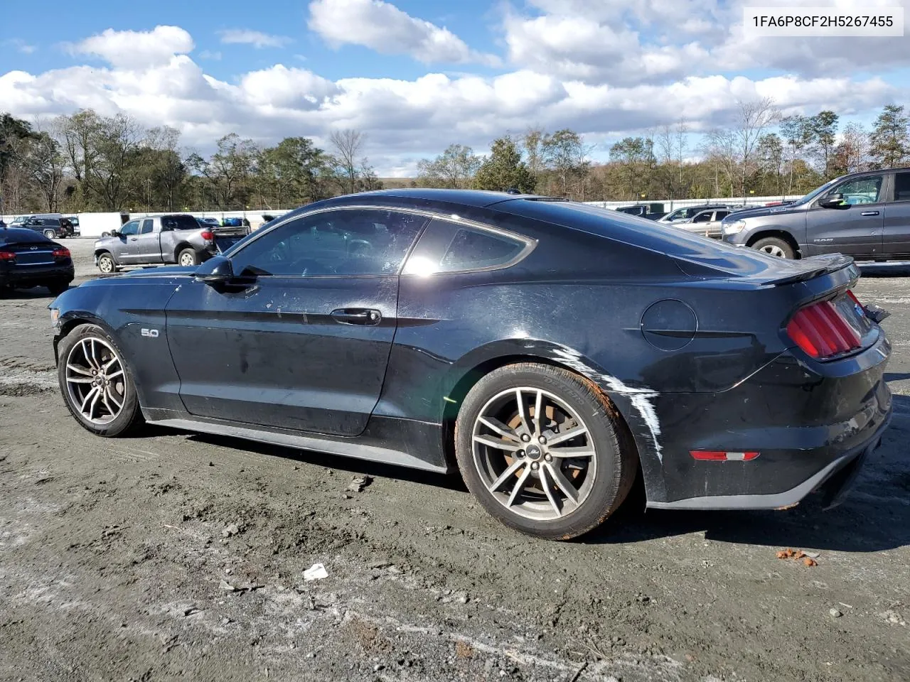 1FA6P8CF2H5267455 2017 Ford Mustang Gt