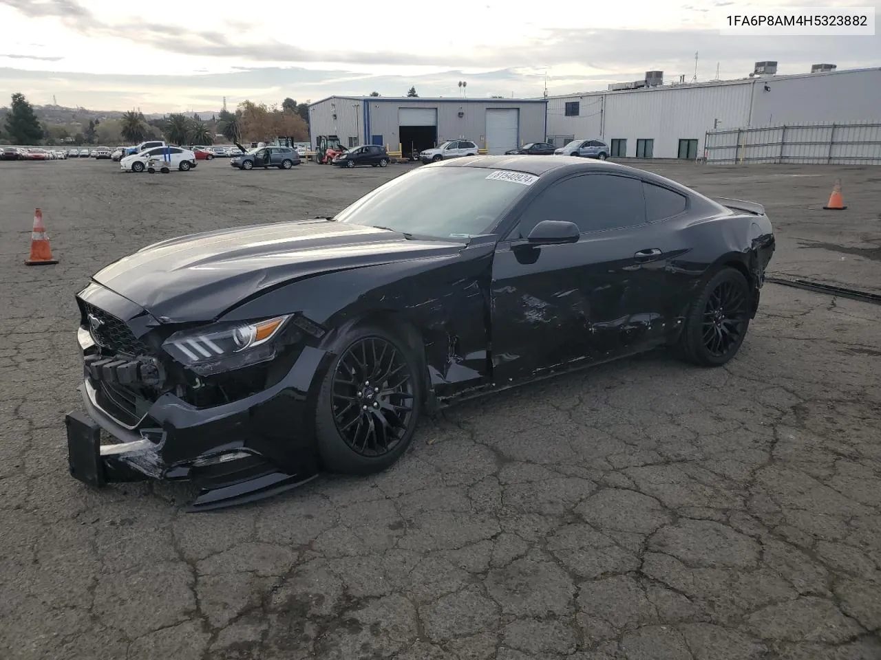 2017 Ford Mustang VIN: 1FA6P8AM4H5323882 Lot: 81540924