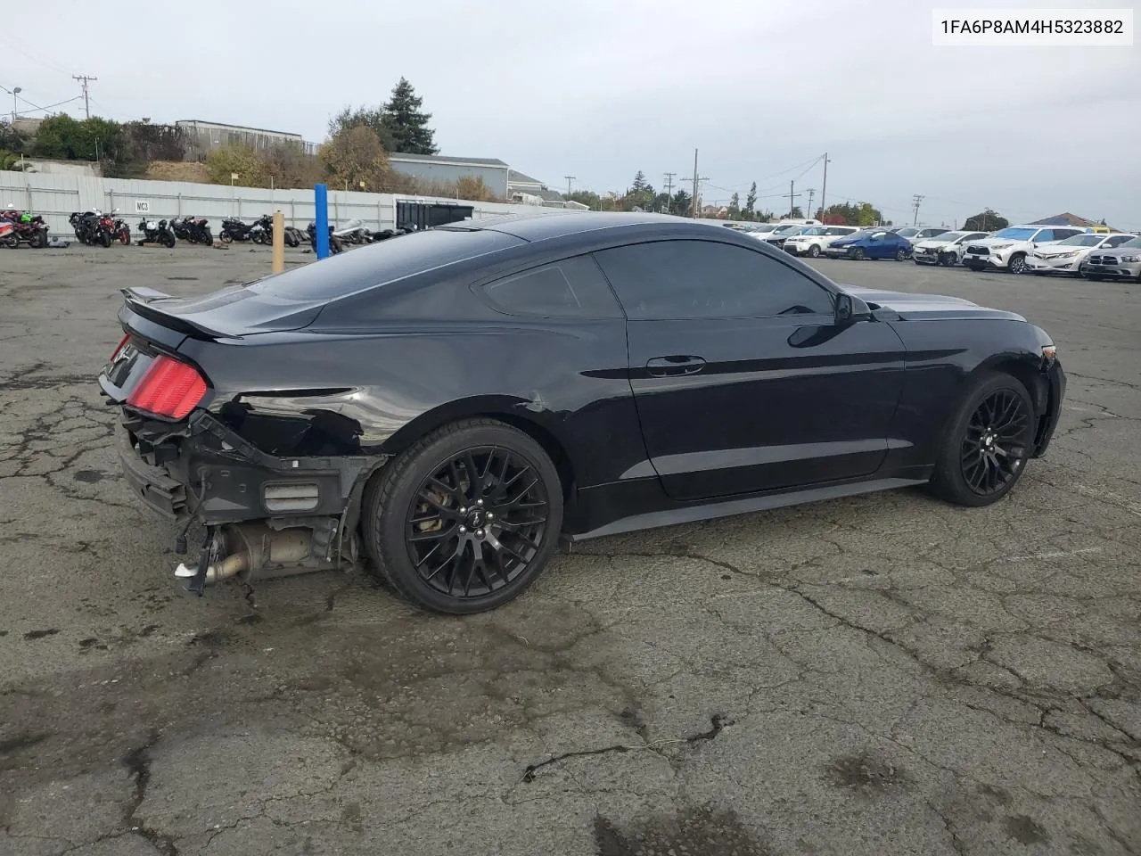 2017 Ford Mustang VIN: 1FA6P8AM4H5323882 Lot: 81540924