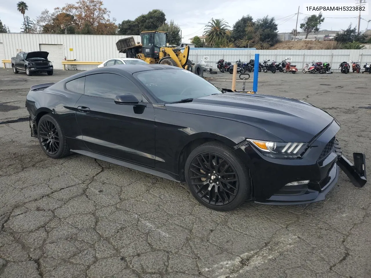 2017 Ford Mustang VIN: 1FA6P8AM4H5323882 Lot: 81540924