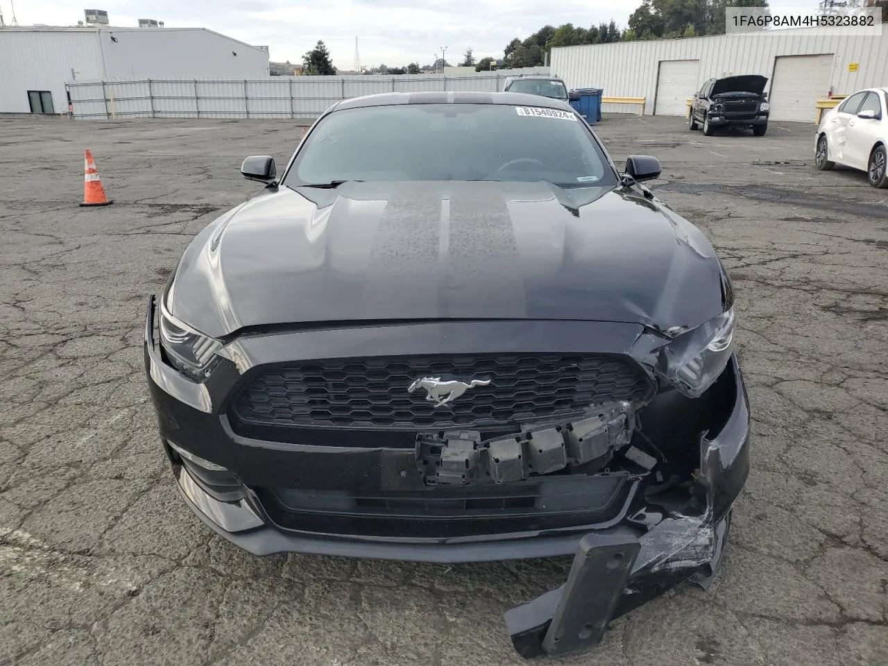 2017 Ford Mustang VIN: 1FA6P8AM4H5323882 Lot: 81540924