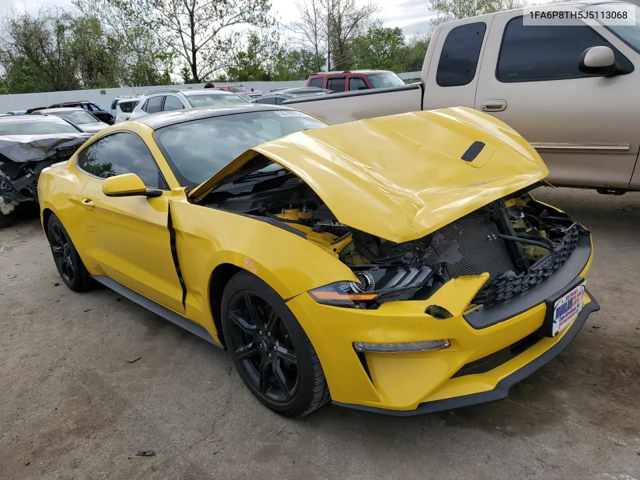 2018 Ford Mustang VIN: 1FA6P8TH5J5113068 Lot: 50760764