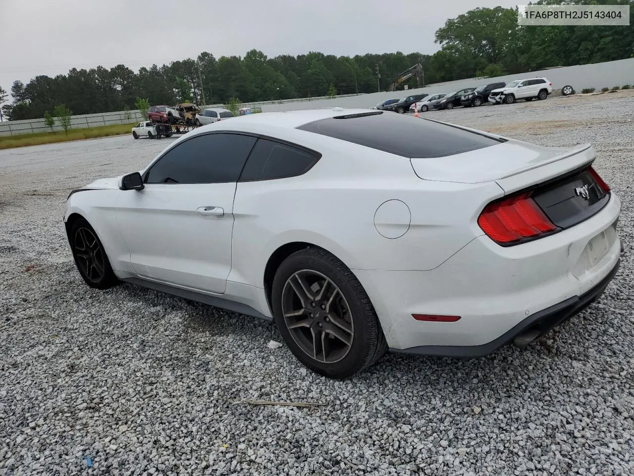 2018 Ford Mustang VIN: 1FA6P8TH2J5143404 Lot: 53856964