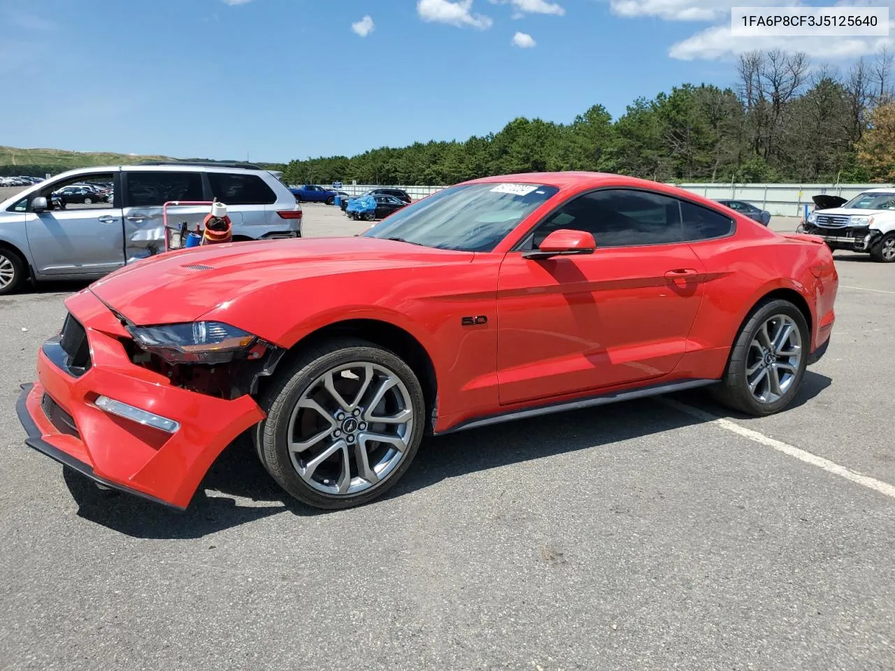 2018 Ford Mustang Gt VIN: 1FA6P8CF3J5125640 Lot: 54170204