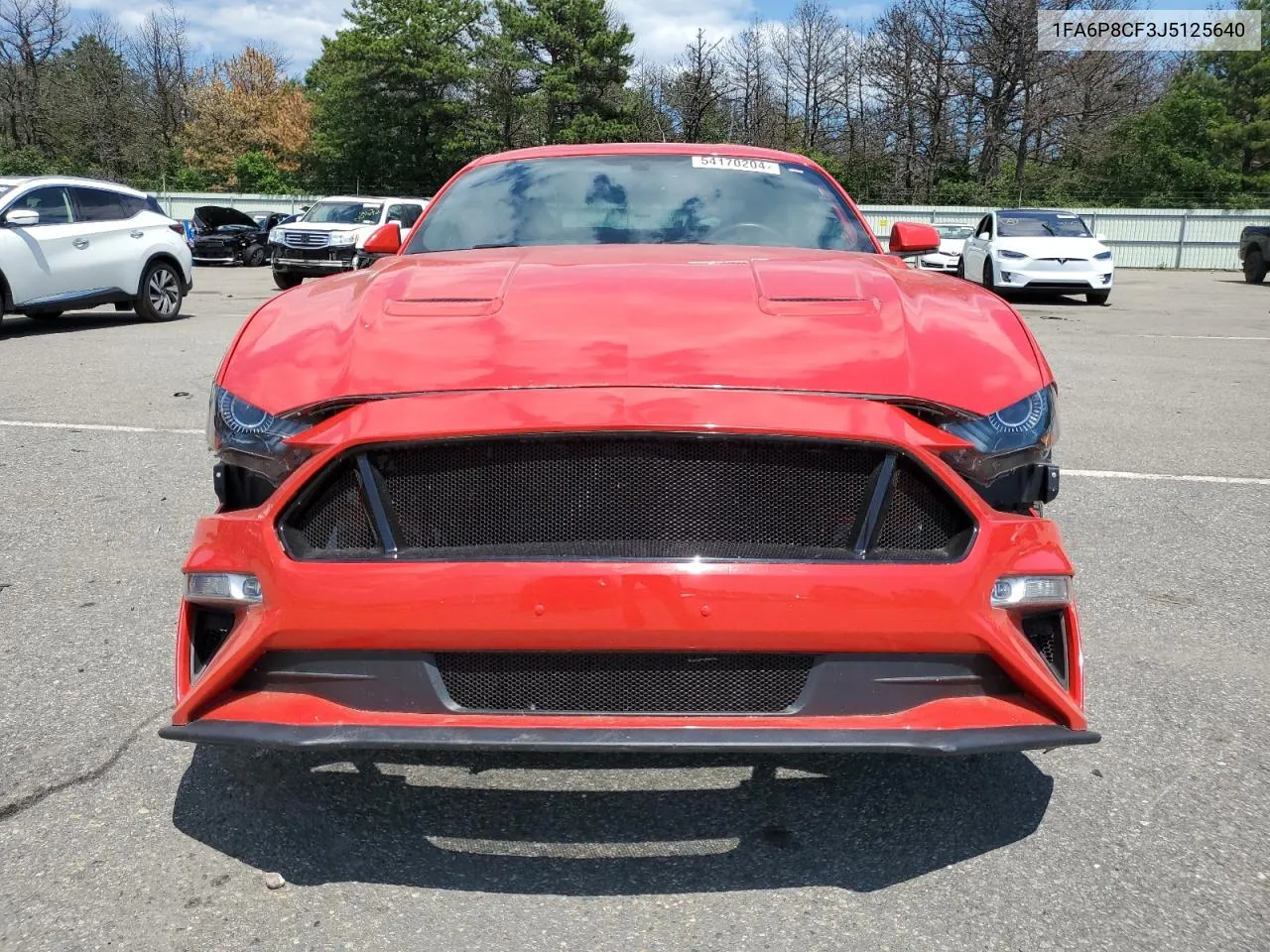 2018 Ford Mustang Gt VIN: 1FA6P8CF3J5125640 Lot: 54170204