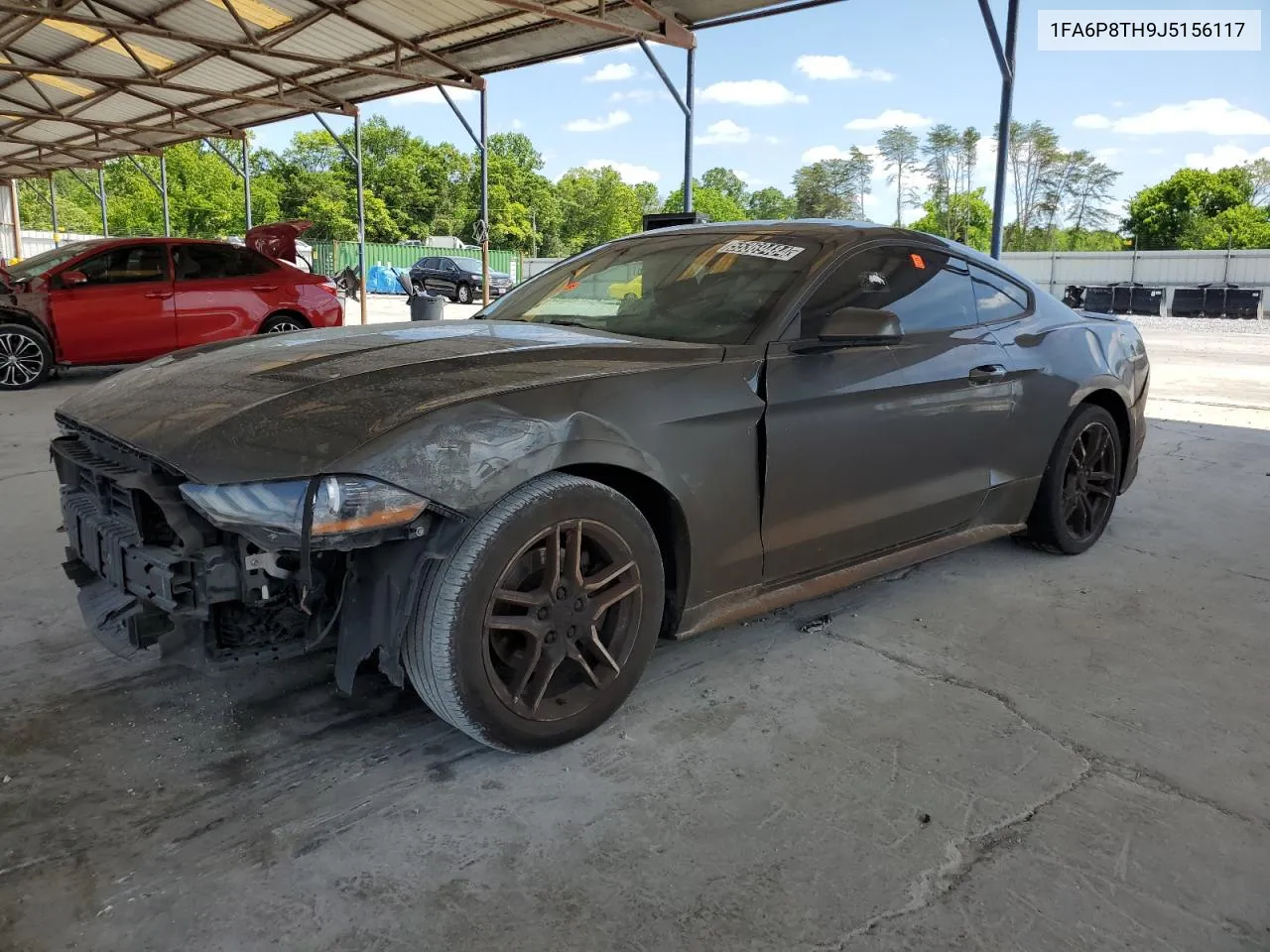 2018 Ford Mustang VIN: 1FA6P8TH9J5156117 Lot: 55369484