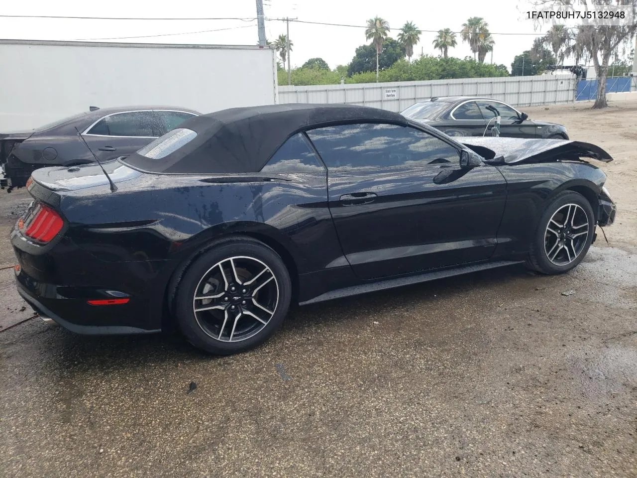 2018 Ford Mustang VIN: 1FATP8UH7J5132948 Lot: 57150484