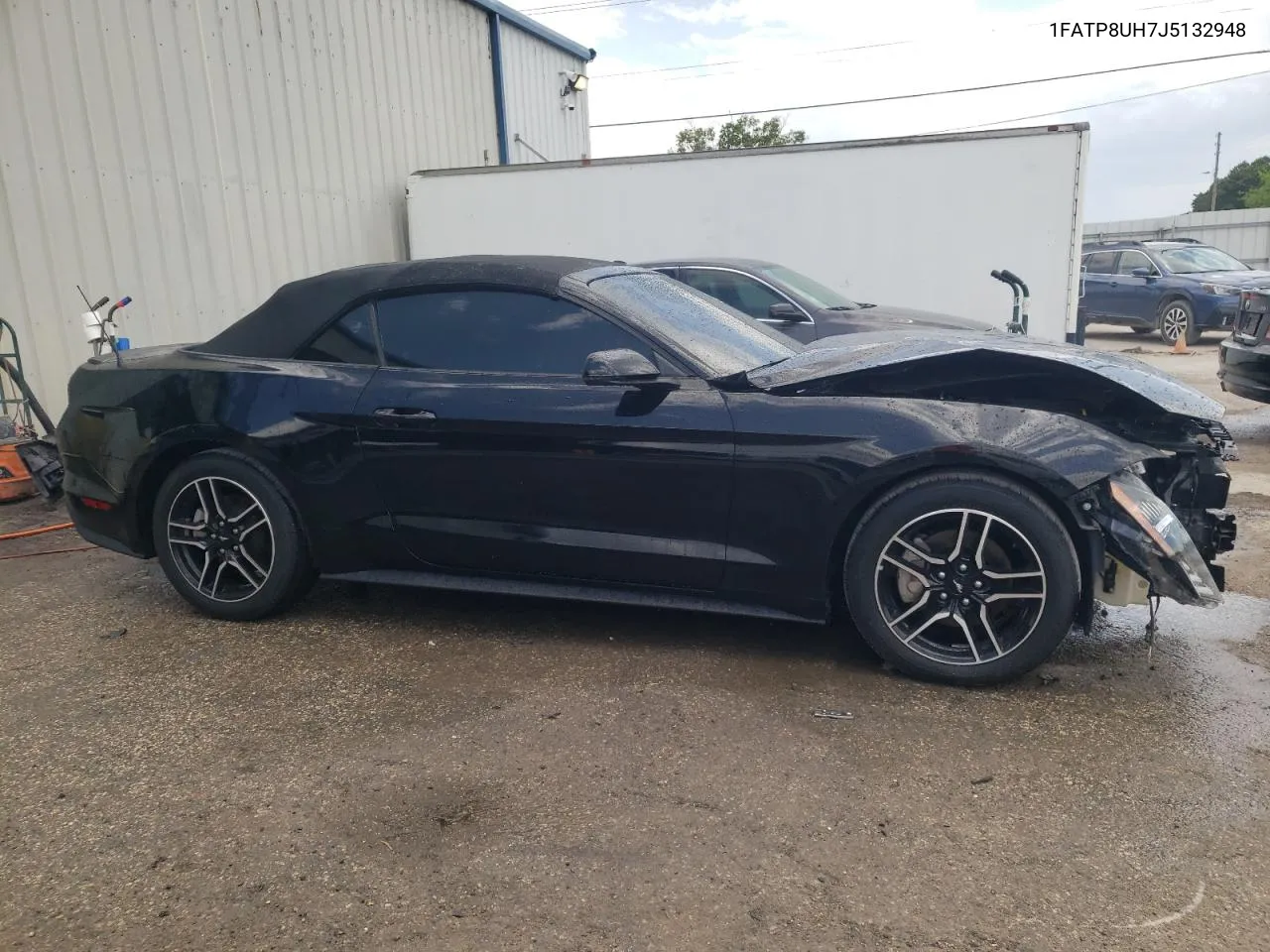 2018 Ford Mustang VIN: 1FATP8UH7J5132948 Lot: 57150484