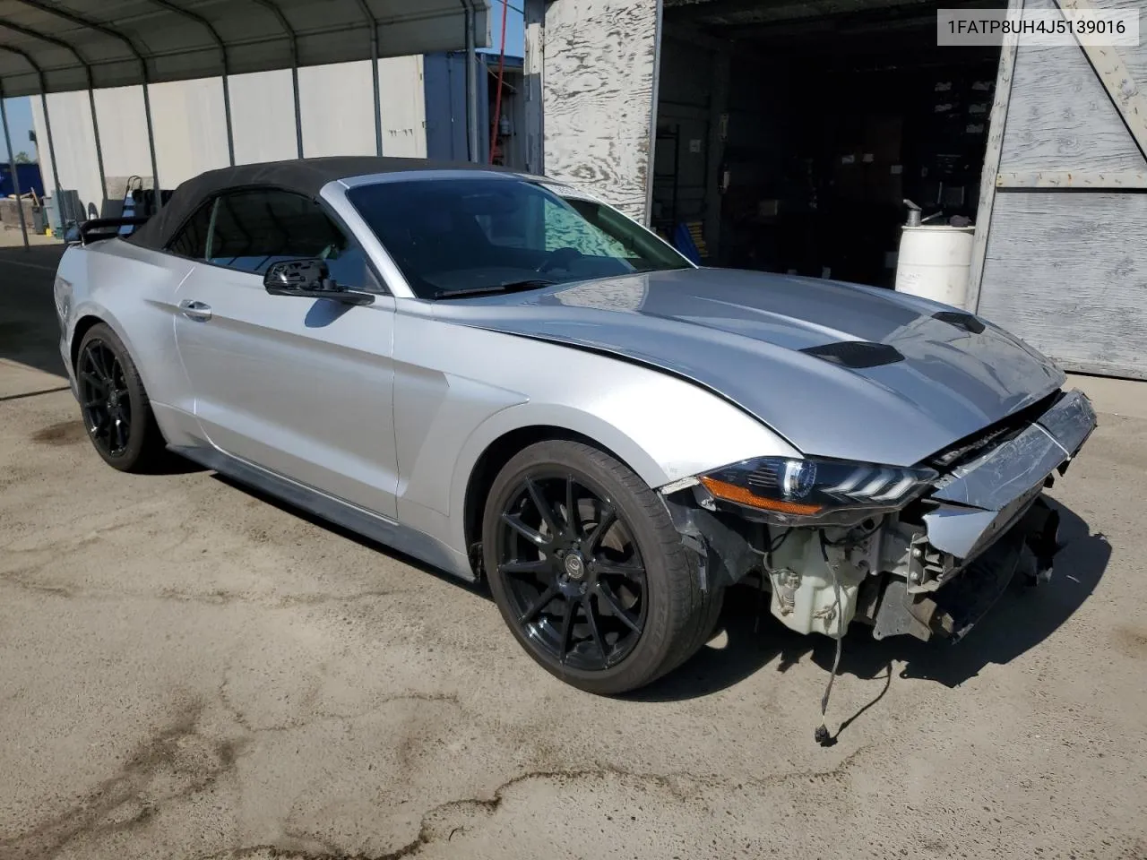 2018 Ford Mustang VIN: 1FATP8UH4J5139016 Lot: 58557014