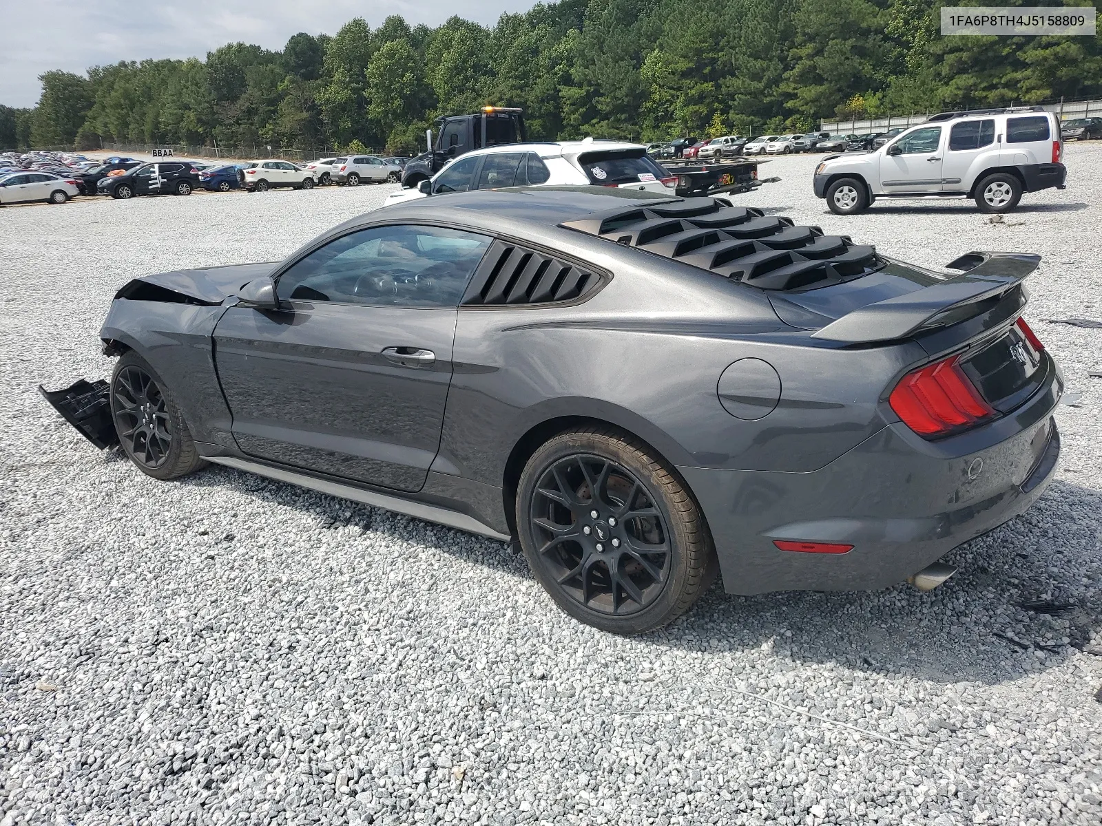 2018 Ford Mustang VIN: 1FA6P8TH4J5158809 Lot: 61236834