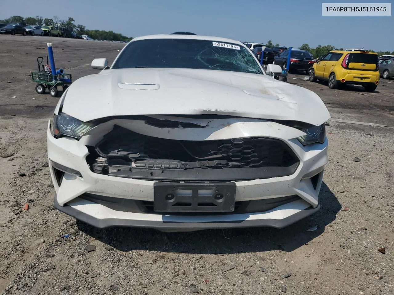 2018 Ford Mustang VIN: 1FA6P8TH5J5161945 Lot: 62511194