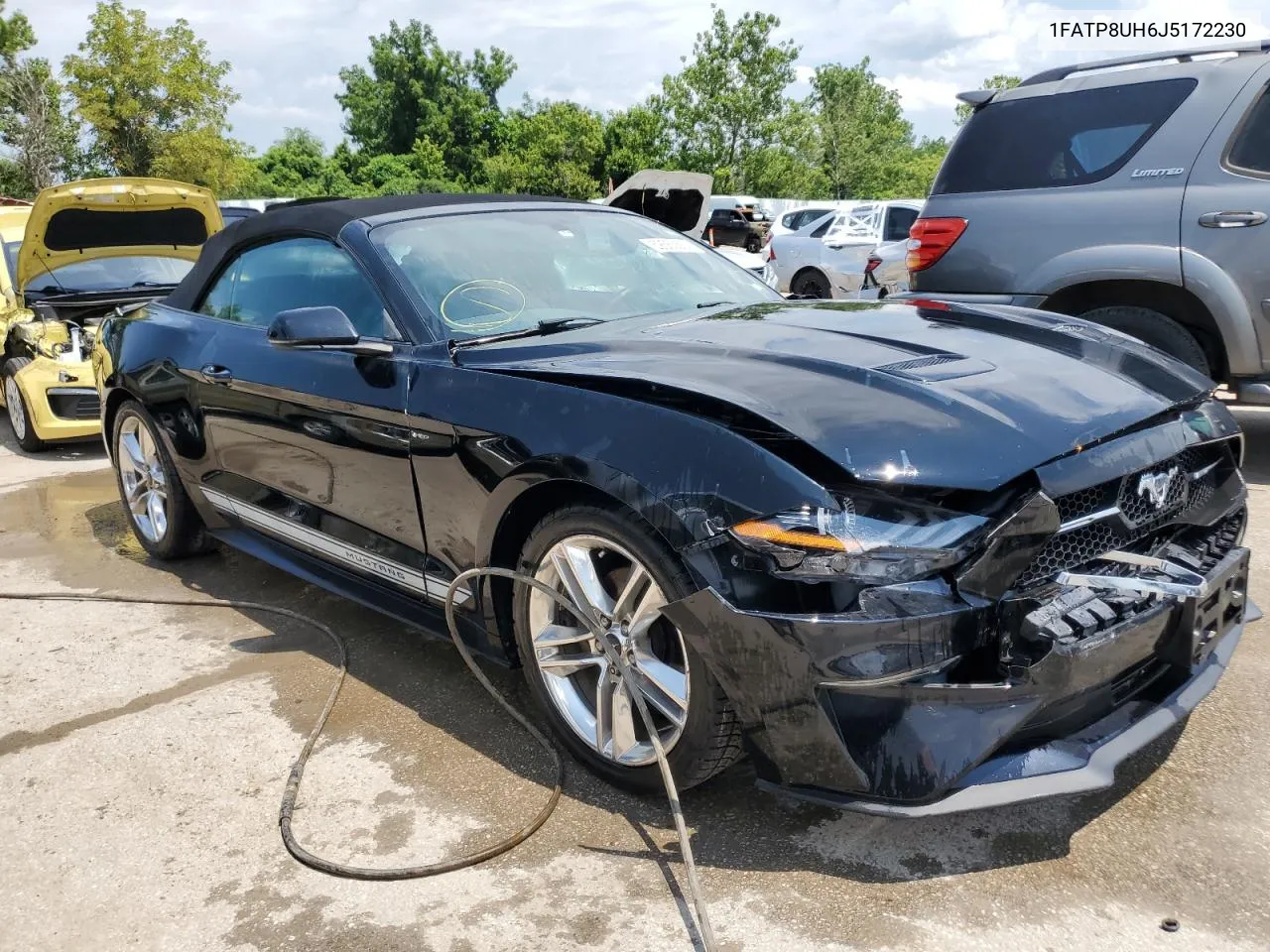 2018 Ford Mustang VIN: 1FATP8UH6J5172230 Lot: 62563564